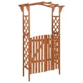 Produktbild: Pergola mit Port 116x40x204 cm Festkieferholz