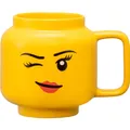 Produktbild: Room Copenhagen Tasse LEGO Keramiktasse Winking Girl, groß