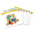 Produktbild: HABA 2012382001 - Stapel-Legespiel Bauspaß Logik 2in1, 33-teilig, Holz