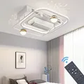 Produktbild: Deckenventilator mit LED Beleuchtung mit Fernbedienung Lichtfarbe/Helligkeit einstellbar 6 Geschwindigkeiten, timer 2 Stunden YX2024-FX