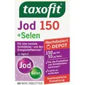 Produktbild: taxofit Jod 150, 60 Tabletten, Kaliumiodid + Selen, 150 µg