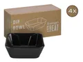 Produktbild: CreaTable - Streat Food - Dip Bowl 4-tlg (Schwarz)