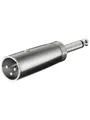 Produktbild: Pro XLR Adapter 3pin XLR M - Jack Mono M