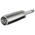 Produktbild: Wentronic XLR 002 XLR- Adapter 3-pol. XLR-Stecker > 6,3 # 27452