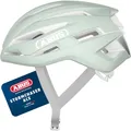 Produktbild: ABUS Rennradhelm StormChaser ACE - Leichter Fahrradhelm für Radrennen, Gravelbike-Touren und Cyclocross - für Damen und Herren - Größe S, Pure Mint