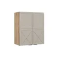 Produktbild: Vicco Hängeschrank Fame-Line, hängender Küchenschrank, GrauBeige, 60 cm
