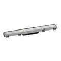 Produktbild: hansgrohe RainDrain Match Duschrinne 600mm, Edelstahl gebürstet, Fertigset