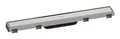 Produktbild: Hansgrohe RainDrain Match Duschrinne mit höhenverstellbarem Rahmen 600 mm - Edelstahl gebürstet - 56036800