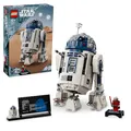 Produktbild: LEGO Star Wars 75379 R2-D2 Spielzeug – Spielfigur zum Ausstellen mit drehbarem Kopf, Periskop und Werkzeugen mit Darth Malak Minifigur – Geschenk für Jungs ab 10 Jahren und Erwachsene
