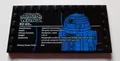 Produktbild: LEGO® Star Wars™ (75379) Bodenplatte 12 x 6 25 Jahre LEGO® Star Wars™ R2-D2™