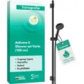Produktbild: hansgrohe Activera Select S Duschset 95, 2 Strahlarten, EcoSmart mit Duschstange Varia 105cm, 28050670, Farbe: Mattschwarz