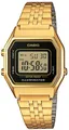 Produktbild: Casio LA680WEGA Illuminator Damen Uhr Retro Armbanduhr Digital 28mm Gold