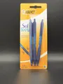Produktbild: BIC SOFT FEEL Kugelschreiber 3 Stück Blau - Medium Strichstärke 1,0 mm - NEU