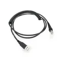 Produktbild: Honeywell USB Kabel USB Kabel, spiral, Länge: 2,9m, Farbe: schwarz, für Voyager/Fusion/ Focus (53-53235-N-3)