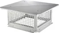 Produktbild: VEVOR Schornsteinabdeckung Edelstahl 304 Kaminhaube 582x582x245mm Regenhaube Schornsteinhaube Kaminh