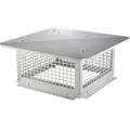 Produktbild: VEVOR Edelstahl Schornsteinabdeckung Kaminhaube Kaminabdeckung 582x582x245mm