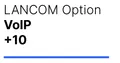 Produktbild: Lancom Systems VoIP +10 Option (61423)