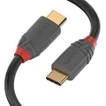 Produktbild: LINDY 36872 2m USB 2.0 Typ C Kabel 3A, Anthra Line, Anthrazit