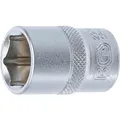 Produktbild: BGS Steckschlüssel-Einsatz Sechskant Antrieb Innenvierkant 12,5 mm (1/2