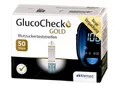 Produktbild: GlucoCheck Gold Blutzuckerteststreifen von aktivmed, Teststreifen für Diabetiker