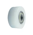 Produktbild: Kunststoff Rad Rolle Ø 45 mm Polyamidrad mit Doppelte Kugellager * R-45-19/10