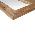 Produktbild: vidaXL Dekorativer Spiegel Teak : Farbe - Rechteckig, Größe - 90 x 60 cm
