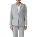 Produktbild: s.Oliver BLACK LABEL Jackenblazer mit Logo Detail grau 44 EU
