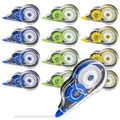 Produktbild: 12er Pack Korrekturroller 12m x 5mm Korrekturmaus Set Mini Maus Roller Korrig...