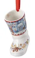Produktbild: Hutschenreuther Weihnachtsfigur Sammelserie 2022 Porzellanstiefel Weihnachtsabend