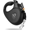 Produktbild: ReaVET Rollleine Hundeleine ausziehbar 8m für große Hunde (XL) I Ergonomischer & Rutschfester Griff I Hundeleine Einziehbar, Robuste Ausziehleine mit Brems-Stopp-System I Leine Hund bis 50kg