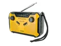 Produktbild: Schwaiger Solar-Kurbelradio mit LED Leuchte FM/AM Radio, mit Notfallsirene und