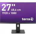 Produktbild: Terra LCD 2748W PV Monitor V3.1 schwarz HDMI DisplayPort USB-C GREENLINE Plus VESA Rahmenloses Design IPS Paneltechnologie Permanentes Hardware Low-Blue-Light