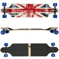 Produktbild: Flex1 bis 122kg - Drop Down Longboard (Flex1 bis 122kg, England - Drop Down - Ahornholz)