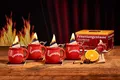 Produktbild: Feuerzangentasse 4er-Set, Rot - für Feuerzangenbowle