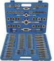 Produktbild: BGS Gewinde-Schneid-Satz M2-M18 110-tlg Schneideisen Gewindebohrer schneiden Set