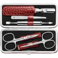 Produktbild: Zwilling-Beauty Manikuere SetsRotem Echtleder5-tlg. Maniküre/Pediküre-Etui 1 Stk. (77,52 € / 1 Stk.)