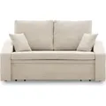 Produktbild: Sofa mit schlaffunktion DORMA 148x86cm, Komfortables Sofa mit Bettkasten, Beige - Beige