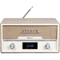 Produktbild: Dab Dab Radio Player De Cd Player - Retro Radio - Bluetooth - 20 Speicherplätze - Dab/fm/aux - Mda525 - Lightwood - Denver