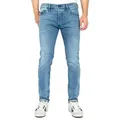 Produktbild: Diesel Slim-fit-Jeans Tapered Röhrenjeans - TEPPHAR-X - Länge:32 schmal zulaufende Beinform blau 33