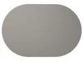Produktbild: ASA SELECTION Platzset leather optic fine Tischset oval cement 49,5x33cm