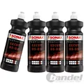 Produktbild: 4x 1L SONAX PROFILINE EXCUT 05-05 LACKPOLITUR SCHLEIFPASTE  AUTO POLITIERMITTEL