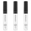 Produktbild: Catrice Gloss Obsessed Lip Glaze, Lipgloss, Nr. 010, Transparent, glänzend, strahlend frisch, vegan, ohne Alkohol, ohne Konservierungsstoffe, ohne Parabene, 3er Pack (3x2.5ml)