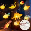 Produktbild: Cobus CozyHome Dino Lichterkette Kinderzimmer Deko Junge - 12 LED Figuren