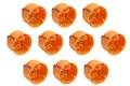 Produktbild: Meister Hohlwanddose Unterputz - 60 mm tief - orange - 10 Stück - Ø 68 mm Fräsloch - Zum Einbau von Schaltern & Steckdosen / Abzweigdose / Schalterdose / Hohlwand-Gerätedose / 7464220