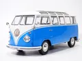 Produktbild: VOLKSWAGEN COMBI T1 SAMBA bleu & blanc 1/18 VW 1962