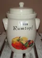 Produktbild: Rumtopf,Gärtopf 3,50 Ltr. Steinzeug Obstmotiv