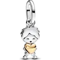 Produktbild: Pandora 763602C00 - Happy Boy - Hangende Bedel - Silber/Gold