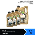 Produktbild: Total Quartz Ineo Xtra EC6 0W-20 Mercedes Ford Fiat Opel 5+3 Liter = 8 Liter