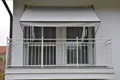Produktbild: Angerer Klemmmarkise hellgrau 350 cm Balkonmarkise Markise Balkon