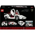 Produktbild: LEGO Icons Lamborghini Countach 5000 Quattrovalvole, Modellauto, Geschenk für Erwachsene, Bauset zum Sammeln, Sammlerstück Modell mit Scherentür... - Silber